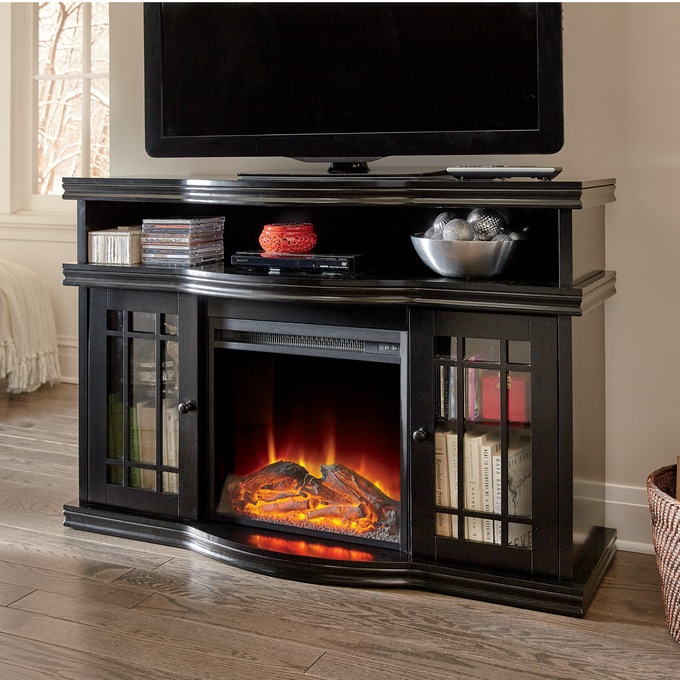 Media Center Fireplace Montgomery Ward