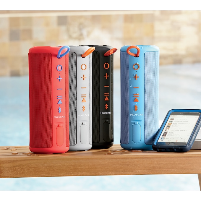Proscan Water-Resistant Bluetooth Speaker, , large