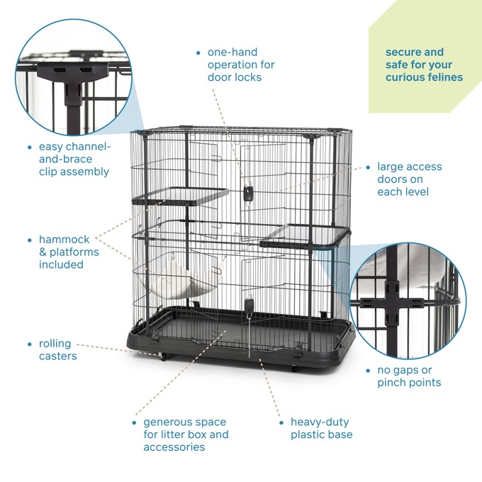Deluxe Cat Home, , large