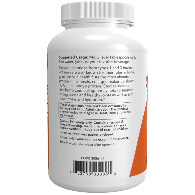 Now Collagen Peptides Powder, , large