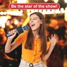 Wireless Karaoke Microphone, Blue, large