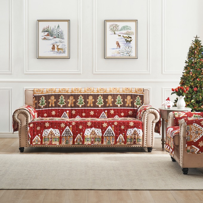 Gingerbread Lane Furniture Protector, , large