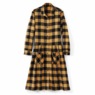 Flannel Midi Dress, , large