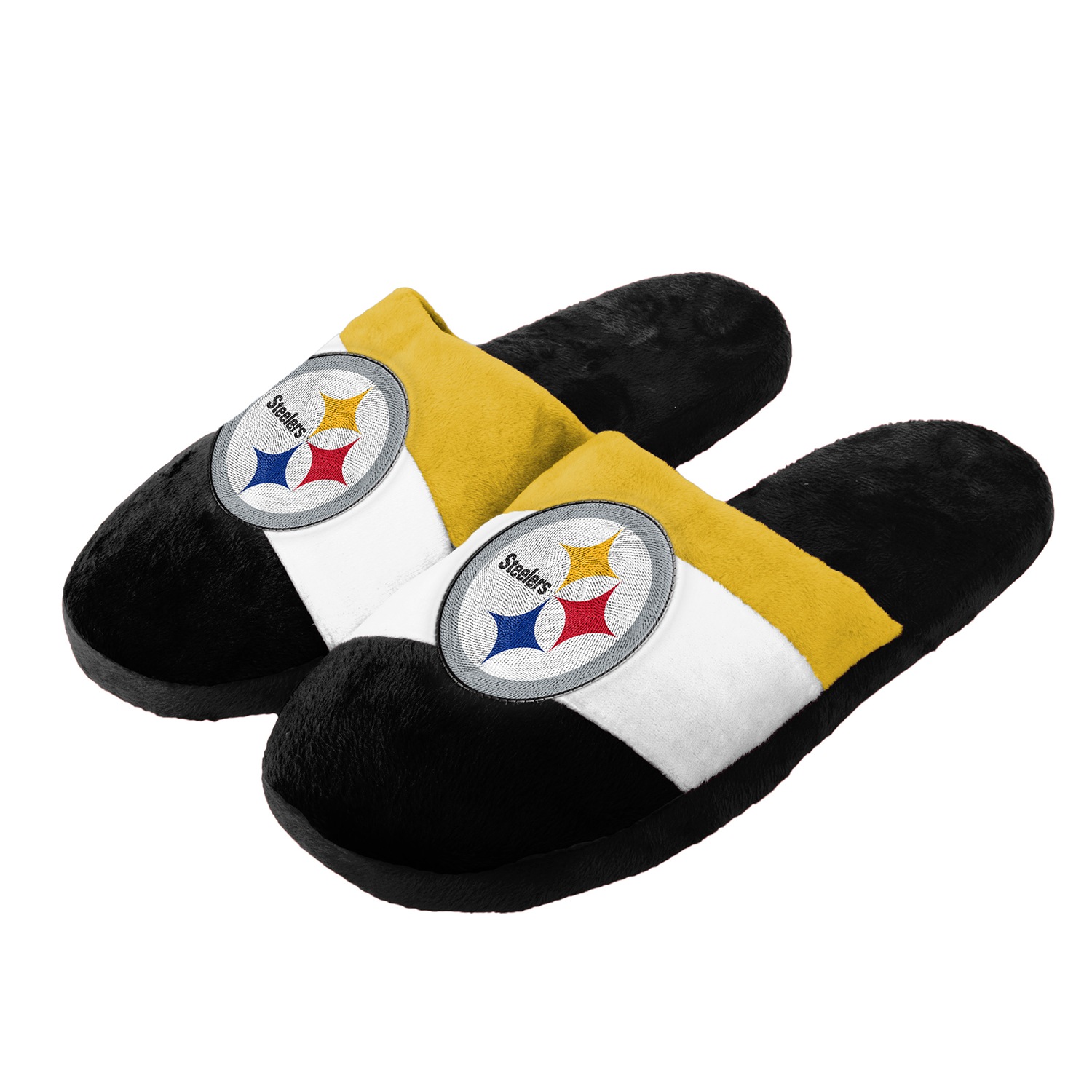 steelers slippers mens