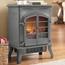 Electric Fireplace Stove, 1500W, with Remote, , large