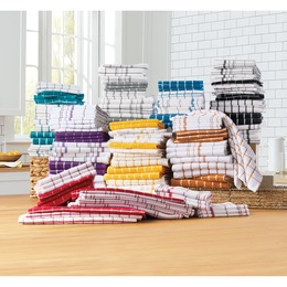 Color Connection 20-Piece Kitchen Towel Set, , large