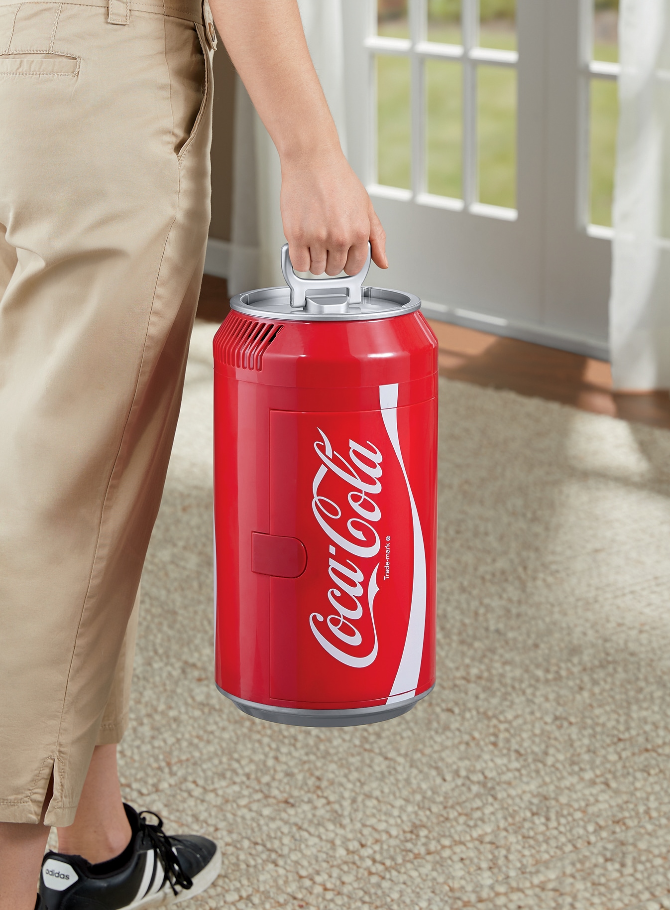 large coca cola fridge