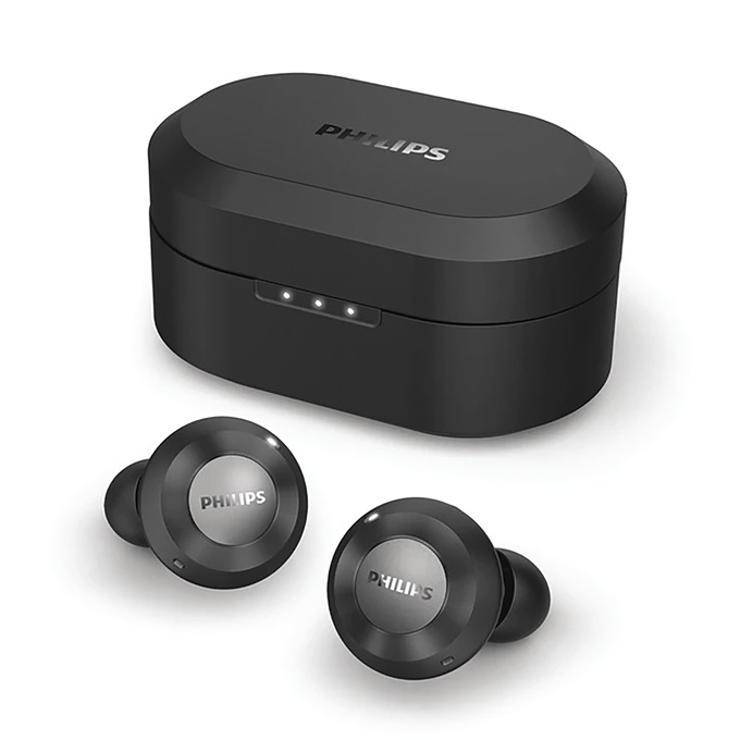 Philips True Wireless In-Ear Earbuds, Black, large