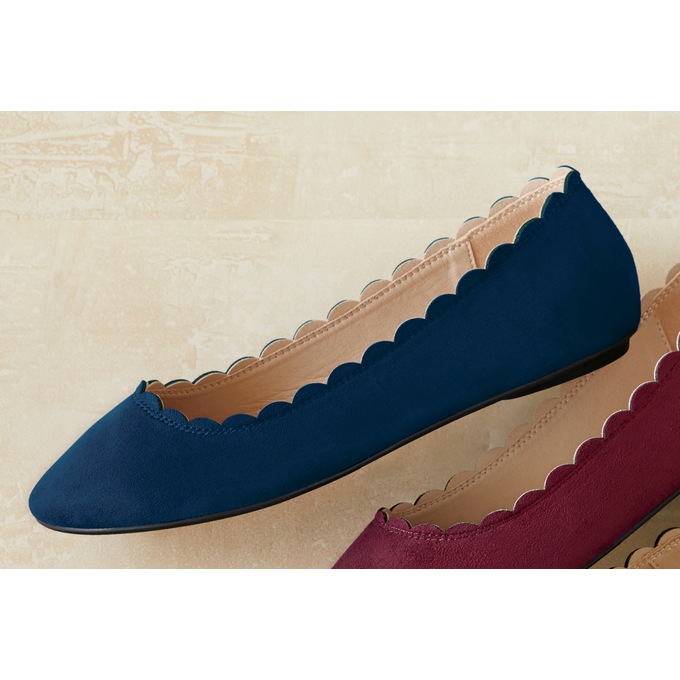 Scalloped Flat, , large