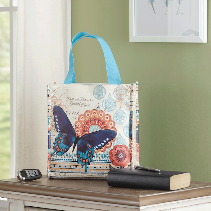 Butterfly Inspirational Tote, , large