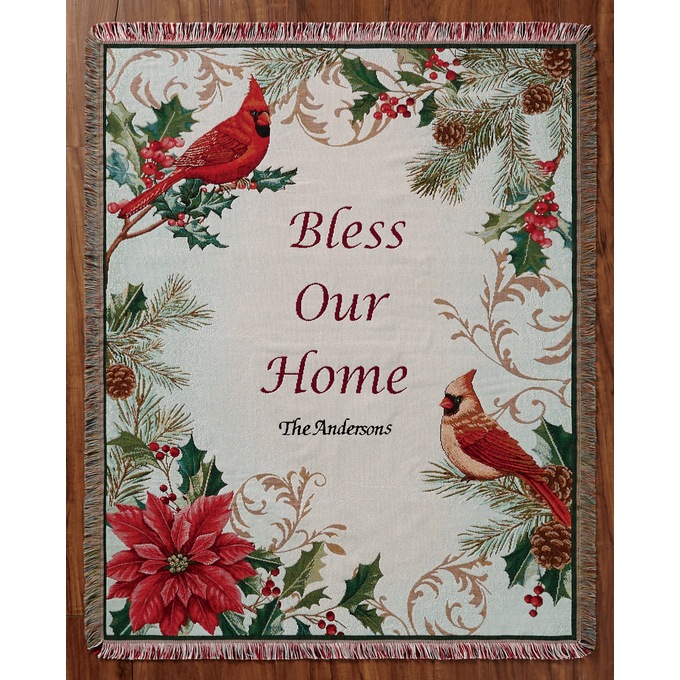 Personalized Tapestry Throw, , large