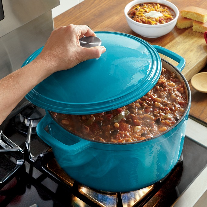 7-Qt. Dutch Oven with Lid, , large