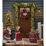 Chunky Wood Santa and Mrs. Claus Cutouts, , large