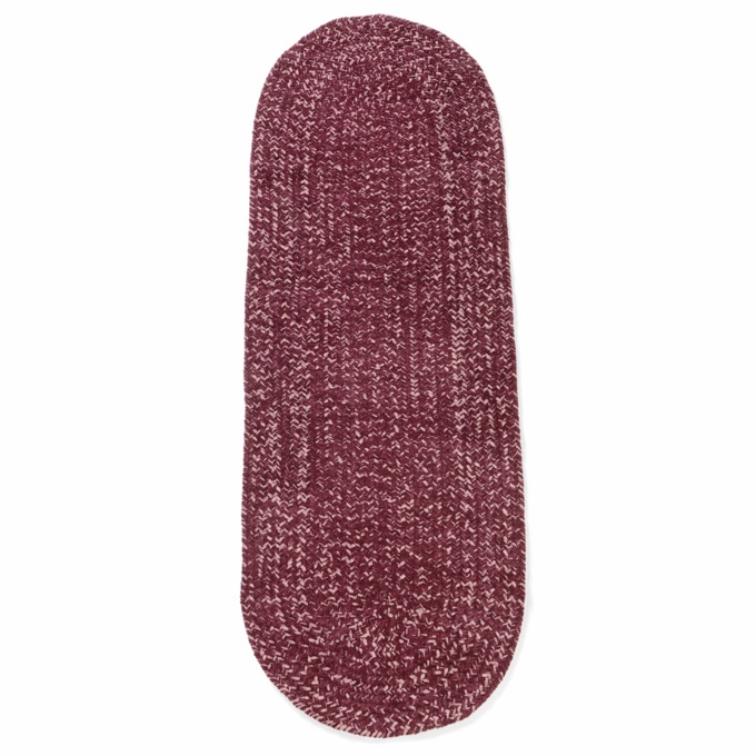 Chenille Tweed Braided Rug, , large