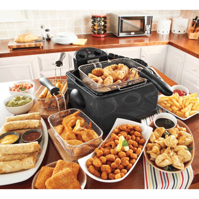 Ginny's Brand Deep Fryer with Timer, , large