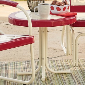Retro Outdoor Side Table, , large