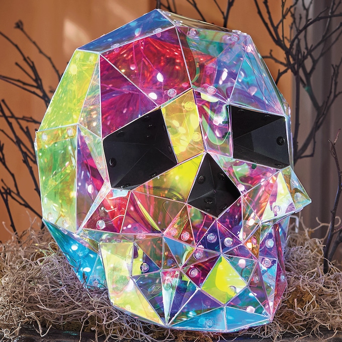 Lit Prism Skull, , large
