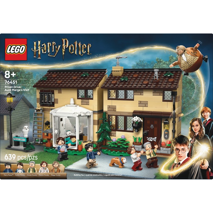 LEGO Harry Potter Privet Drive: Aunt Marge's Visit, , large