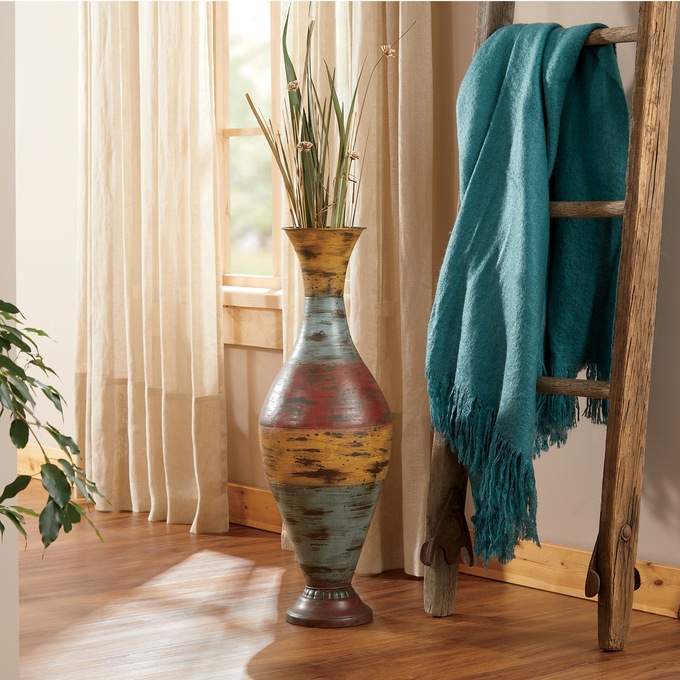 Multicolor Floor Vase, , large