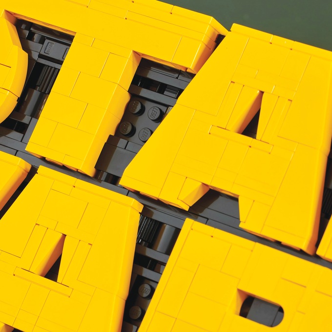 LEGO Brick-Built Star Wars™ Logo, , large