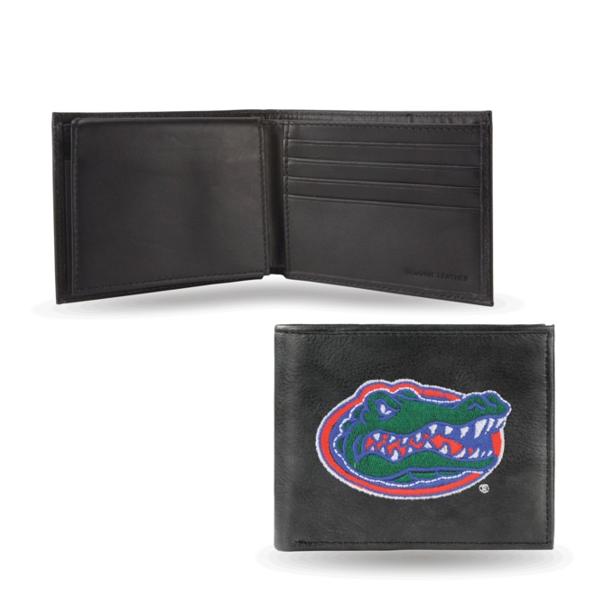 NCAA Leather Bifold Wallet, , large