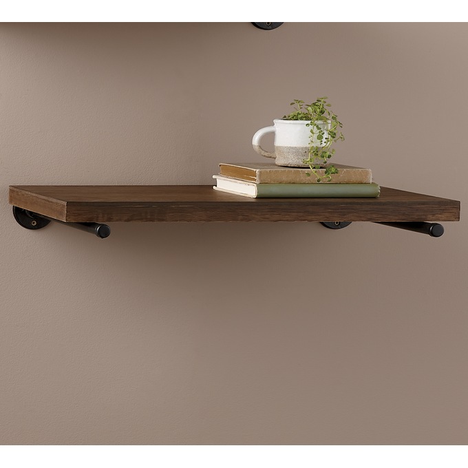 Industrial Pipe Shelf, , large