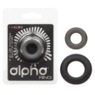 Alpha Ring: Liquid Silicone Prolong Set of 2 by Calexotics, , large