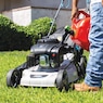 Pulsar 21" 200CC 3-in-1 Self-Propelled Lawn Mower, Black, large
