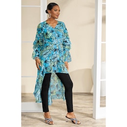 Ally High-Low Tunic and Cousin Vinny Legging, , large