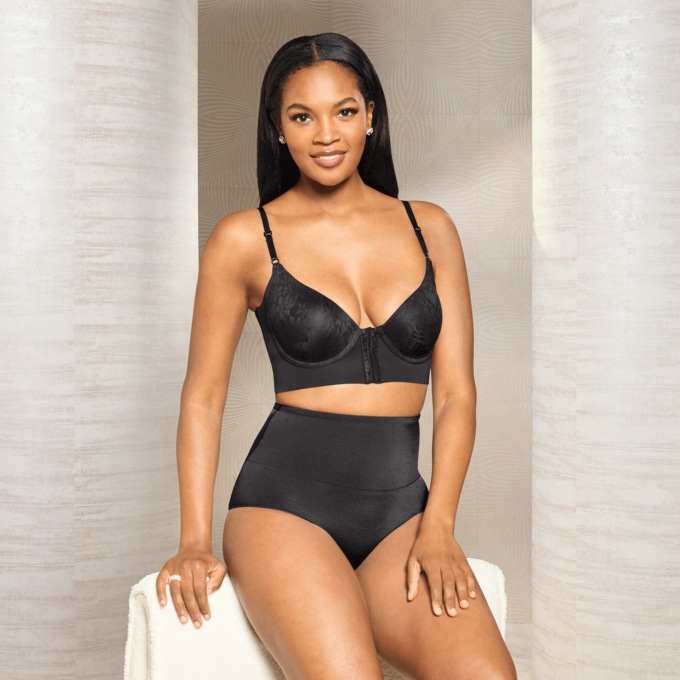 Fleur Back-Smoother Front-Close Women&rsquo;s Bra with Posture Support, , large