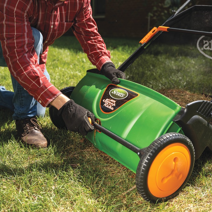 Scotts 26-Inch Push Lawn Sweeper, , large