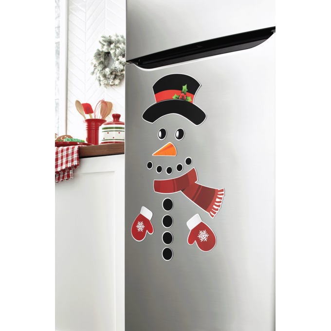 Novelty Christmas Refrigerator Magnet Set, , large