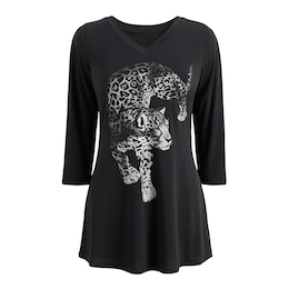 Animal Print Tunic, , large