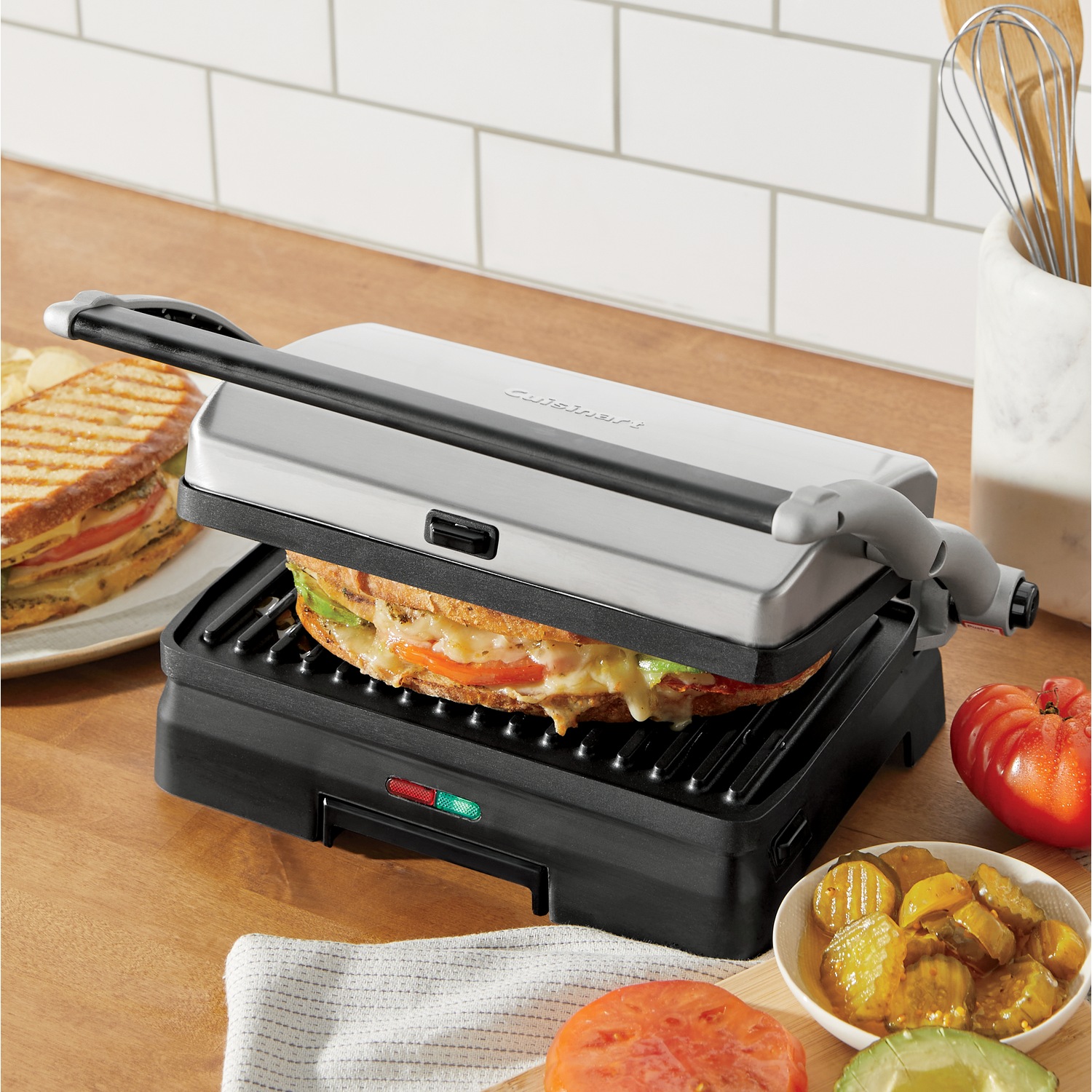 Cuisinart griddler grill & panini best sale press