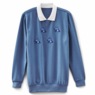 Embroidered Fleece Top, , large