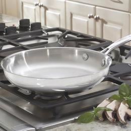 Chef&#39;s Classic Stainless 10&quot; Skillet, , large