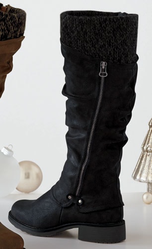 muk luks boots wide width