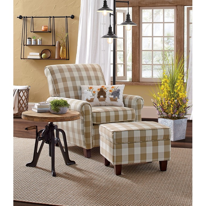 Crank End Table, , large