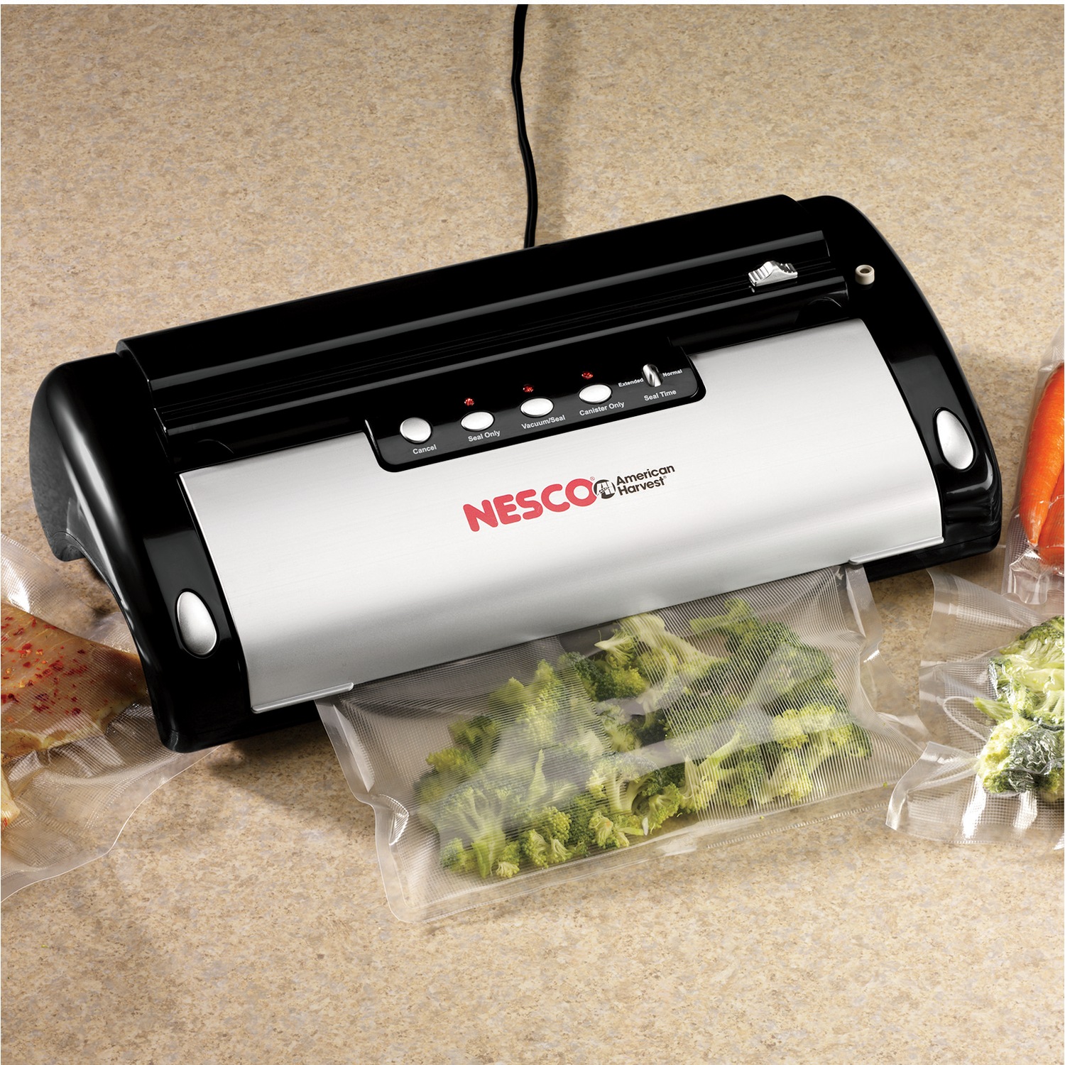 Vacuum Sealer and Bags by Nesco Montgomery Ward