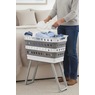 No-Bend Basket, White, large