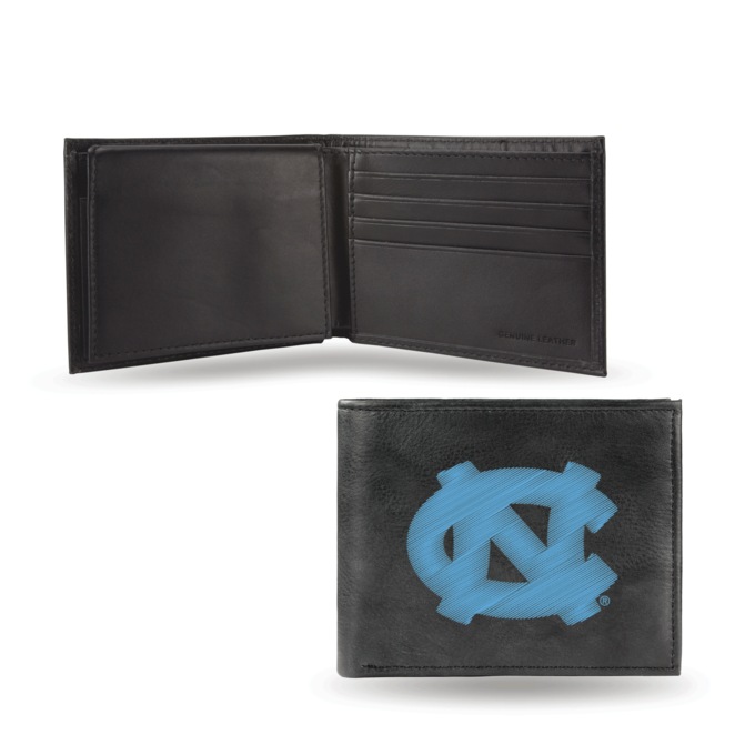 NCAA Leather Bifold Wallet, , large