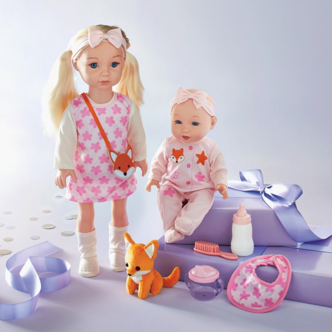 Sweet Sisters Doll Set, Blonde, large