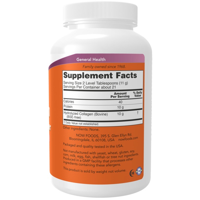 Now Collagen Peptides Powder, , large