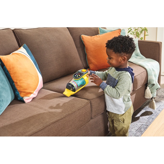 VTech 4-in-1 Push & Play Vacuum, Yellow, large
