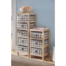 Chase 3-Drawer Basket Storage, Natural, large