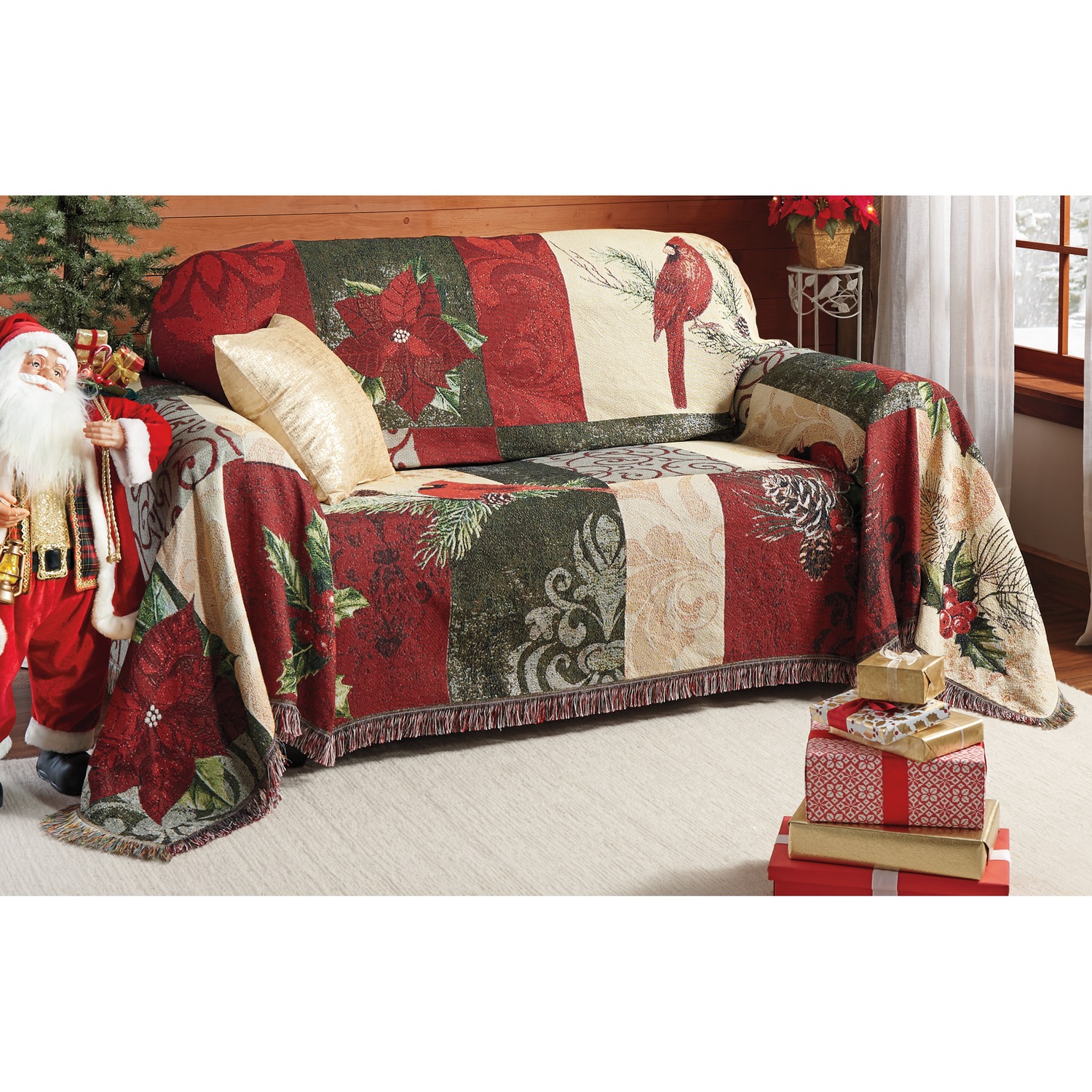 Xmas sales sofa throws
