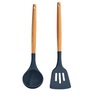 Gotham Steel 18-Piece Detachable Handle Cookware Set, Navy, large