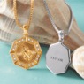 Personalized Praying Hands Pendant, , large