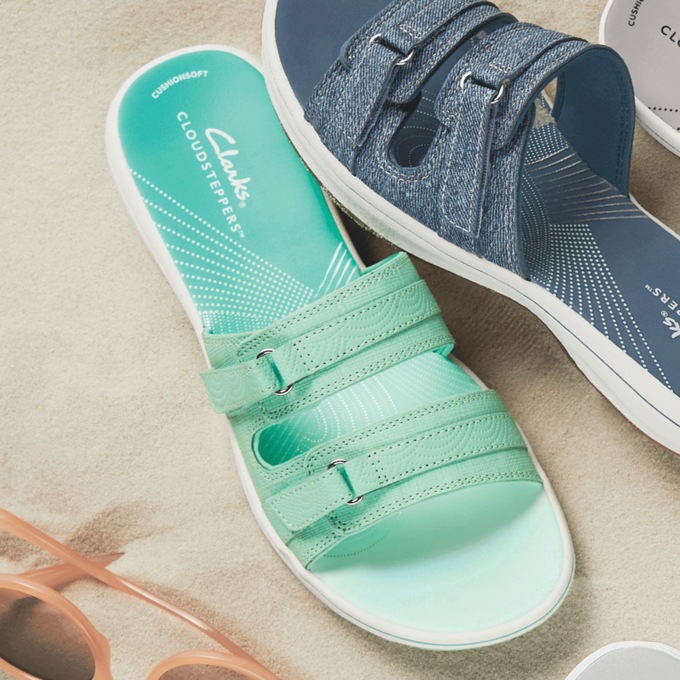 Clarks Breeze Piper Slide, , large