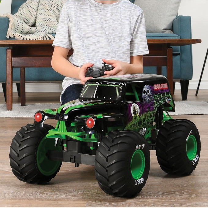 Monster Jam Mega Grave Digger Rc Truck Montgomery Ward